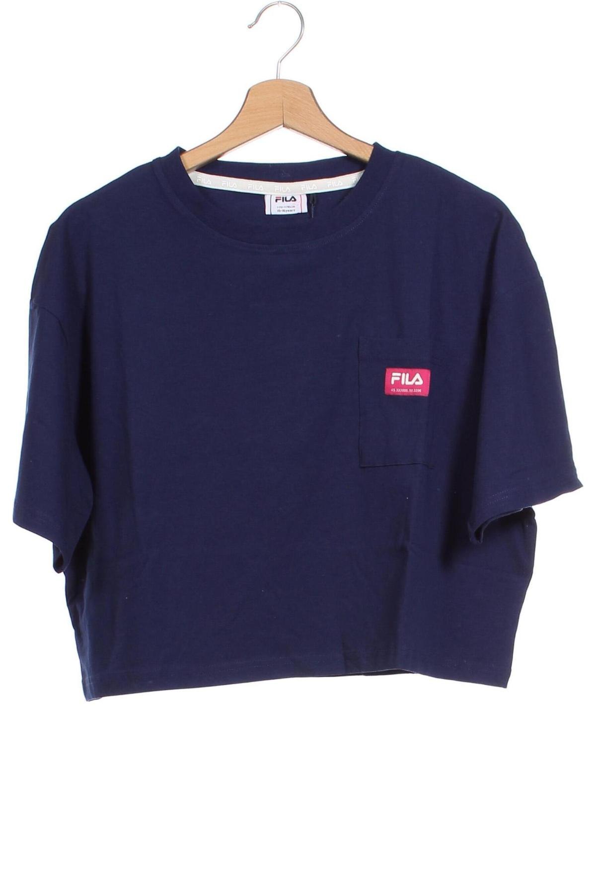 Детска тениска FILA, Размер 15-18y/ 170-176 см, Цвят Син, Цена 28,05 лв.