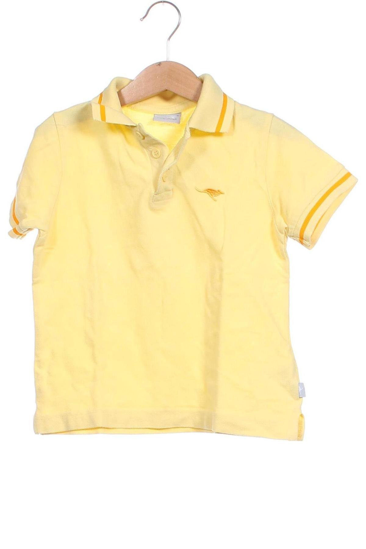 Kinder T-Shirt Kangaroos, Größe 3-4y/ 104-110 cm, Farbe Gelb, Preis 7,62 €