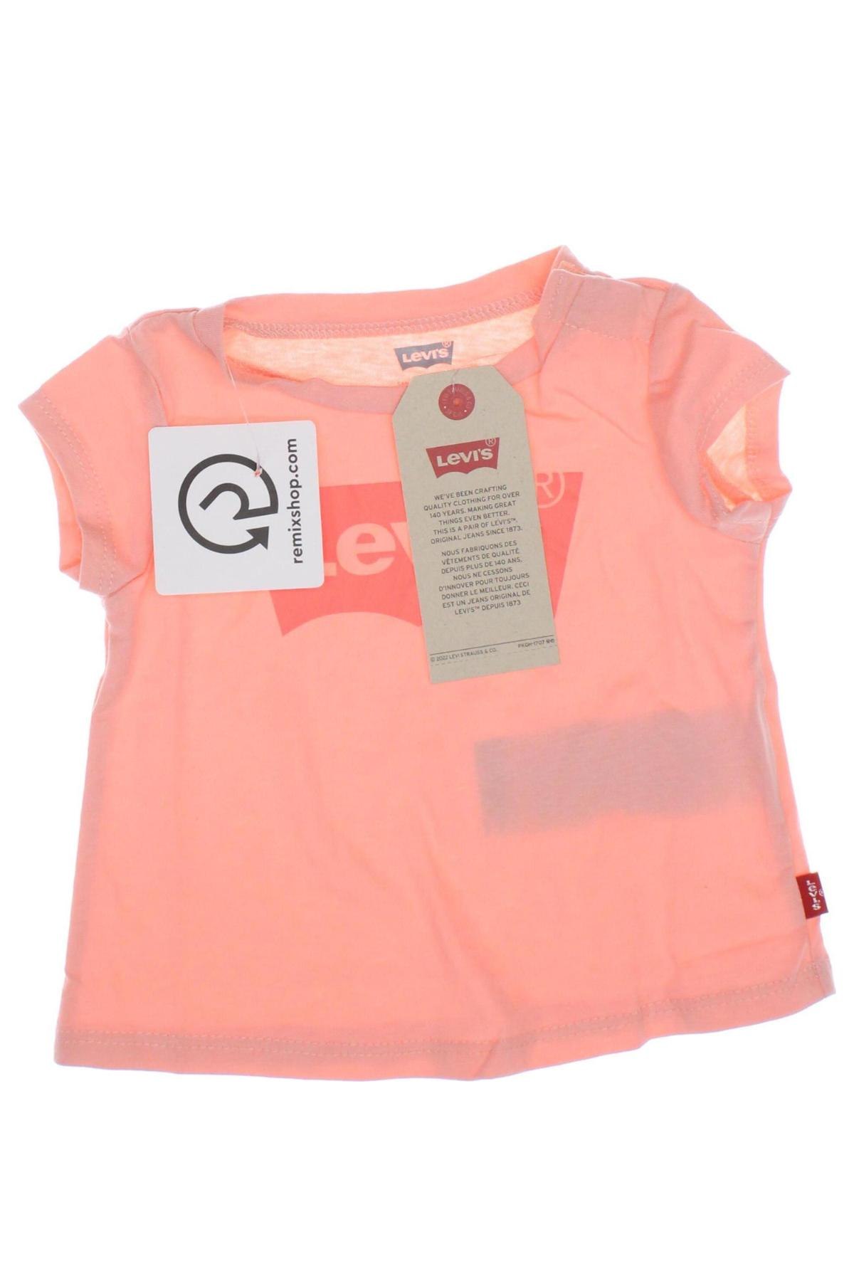 Kinder T-Shirt Levi's, Größe 3-6m/ 62-68 cm, Farbe Rosa, Preis € 26,29