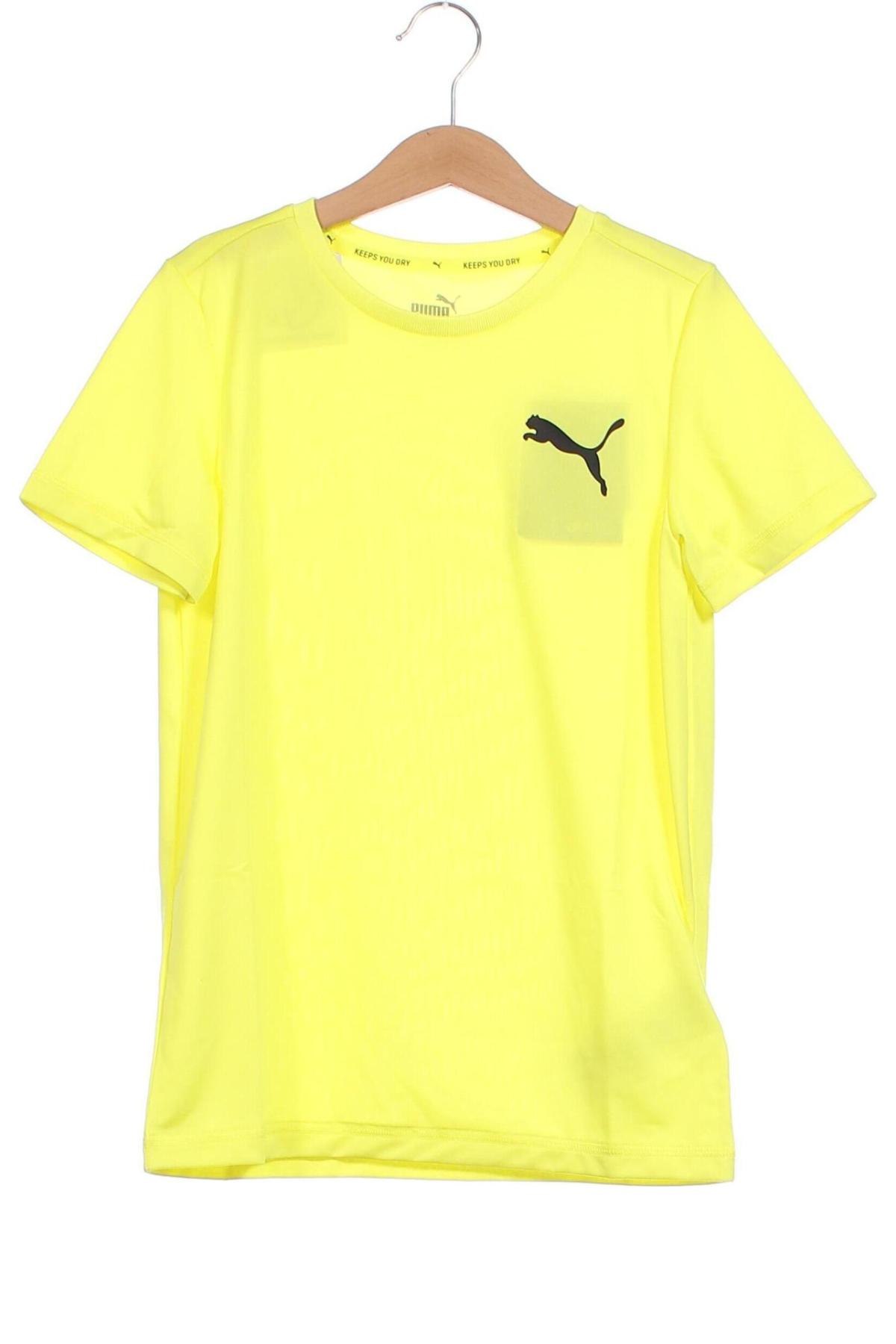Detské tričko PUMA, Veľkosť 9-10y/ 140-146 cm, Farba Žltá, Cena  26,29 €