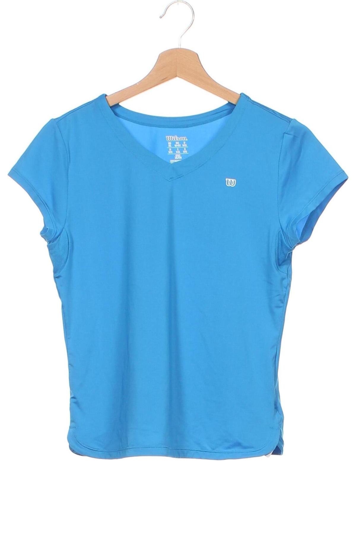 Kinder T-Shirt Wilson, Größe 13-14y/ 164-168 cm, Farbe Blau, Preis 4,70 €