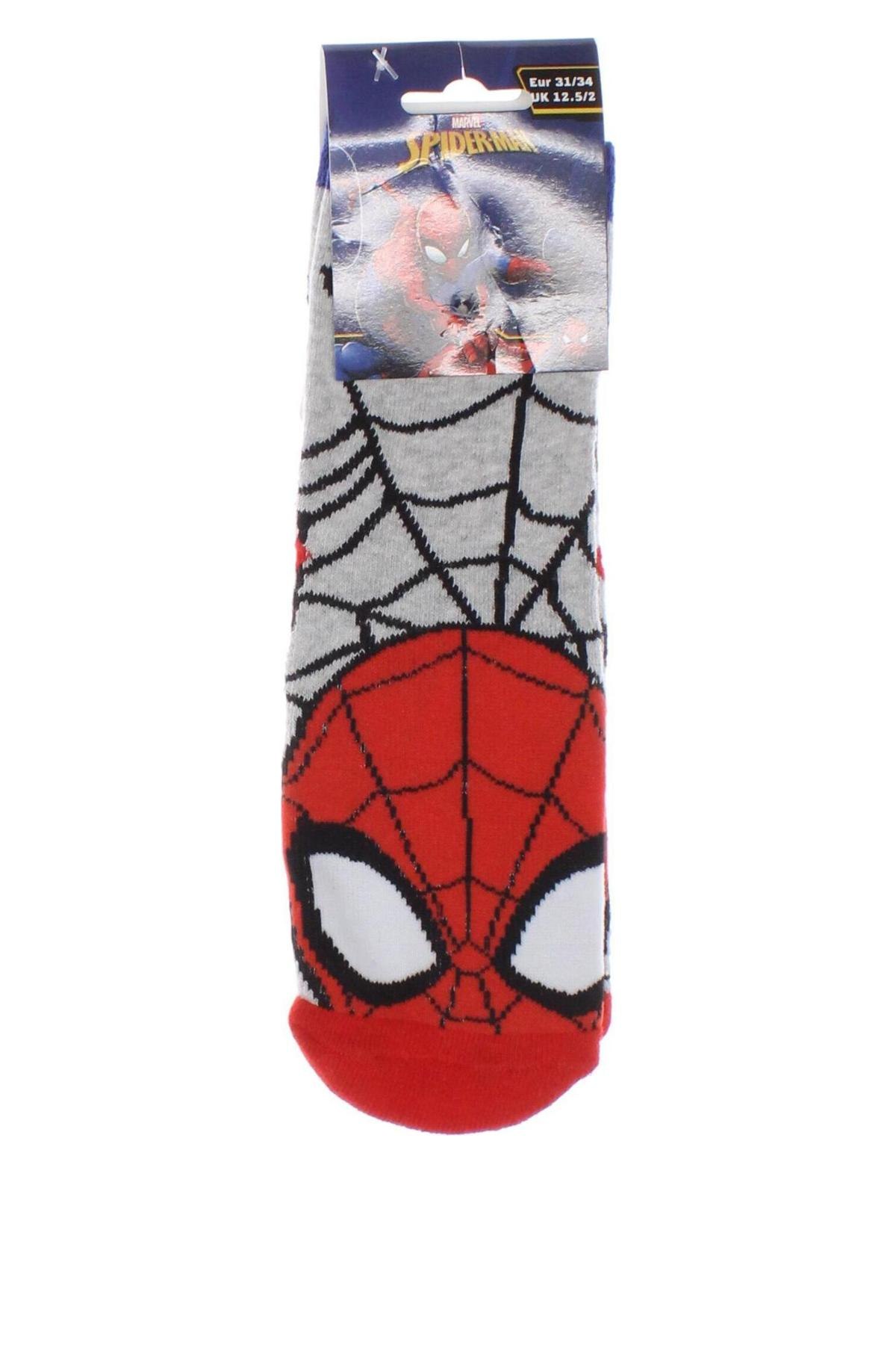 Kinder Socken Marvel, Größe 7-8y/ 128-134 cm, Farbe Mehrfarbig, Preis 10,28 €