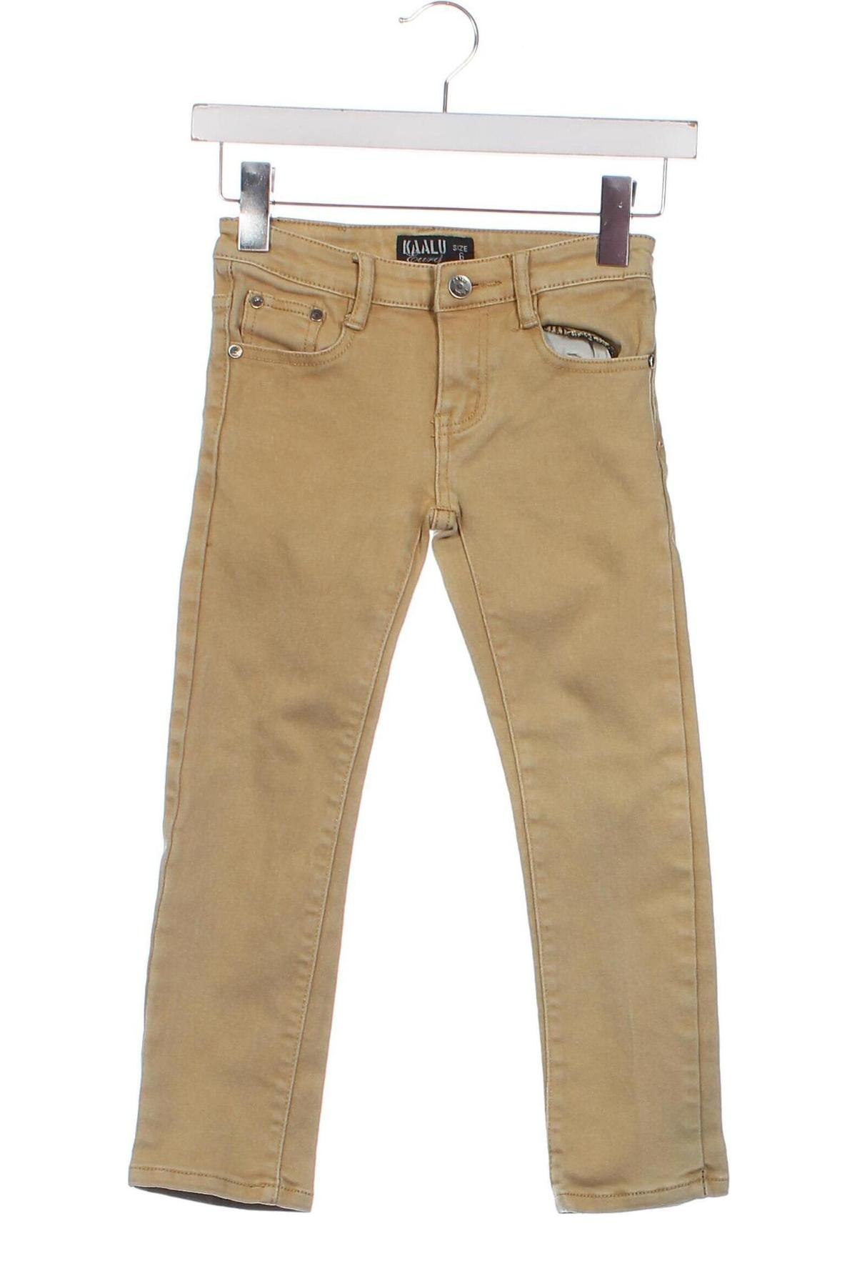 Dětské džíny , Velikost 5-6y/ 116-122 cm, Barva Béžová, Cena  207,00 Kč