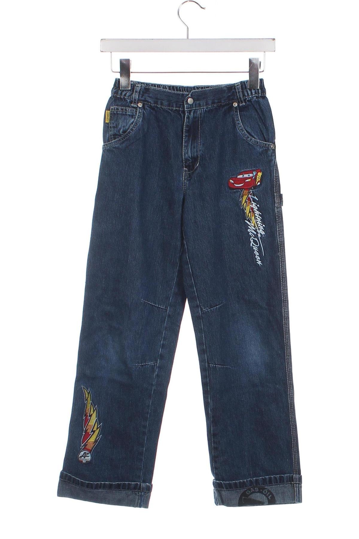 Dziecięce jeansy C&A, Rozmiar 8-9y/ 134-140 cm, Kolor Niebieski, Cena 45,61 zł