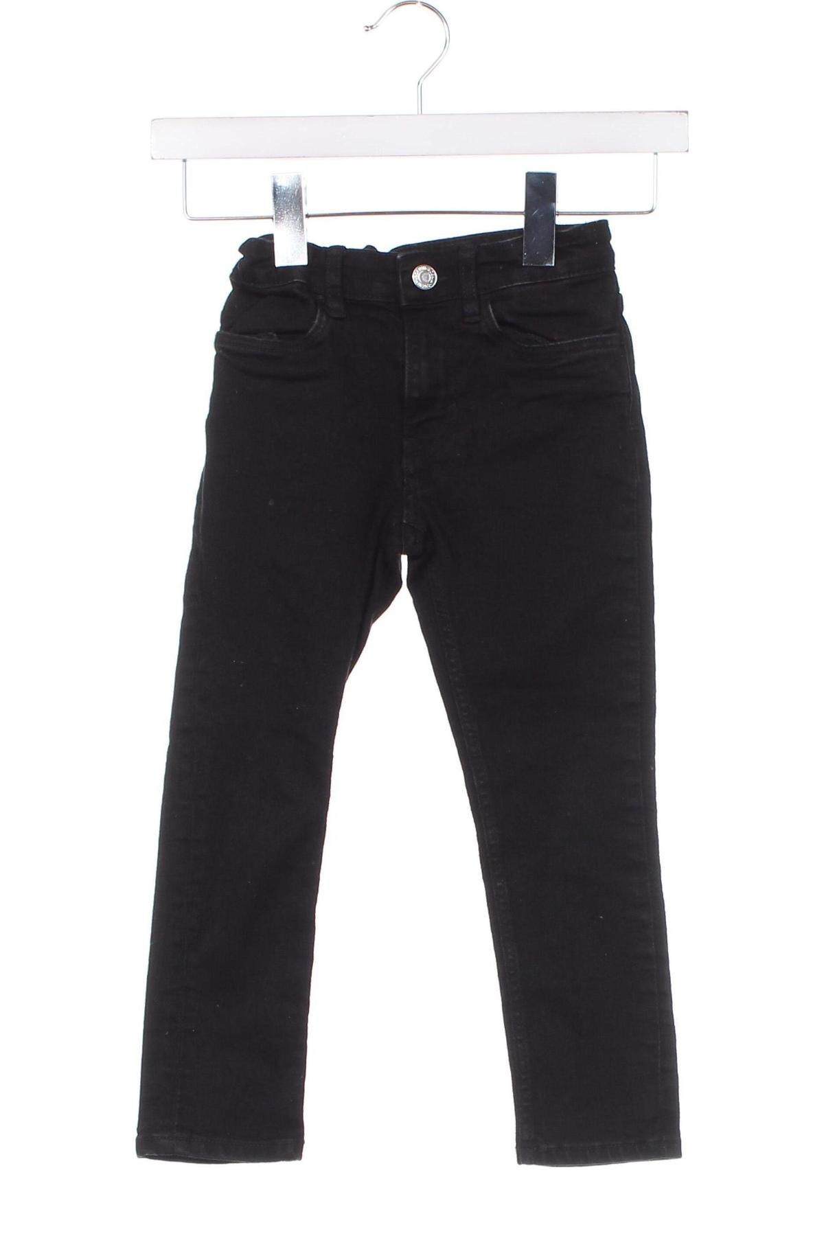 Kinderjeans H&M, Größe 4-5y/ 110-116 cm, Farbe Schwarz, Preis 7,86 €