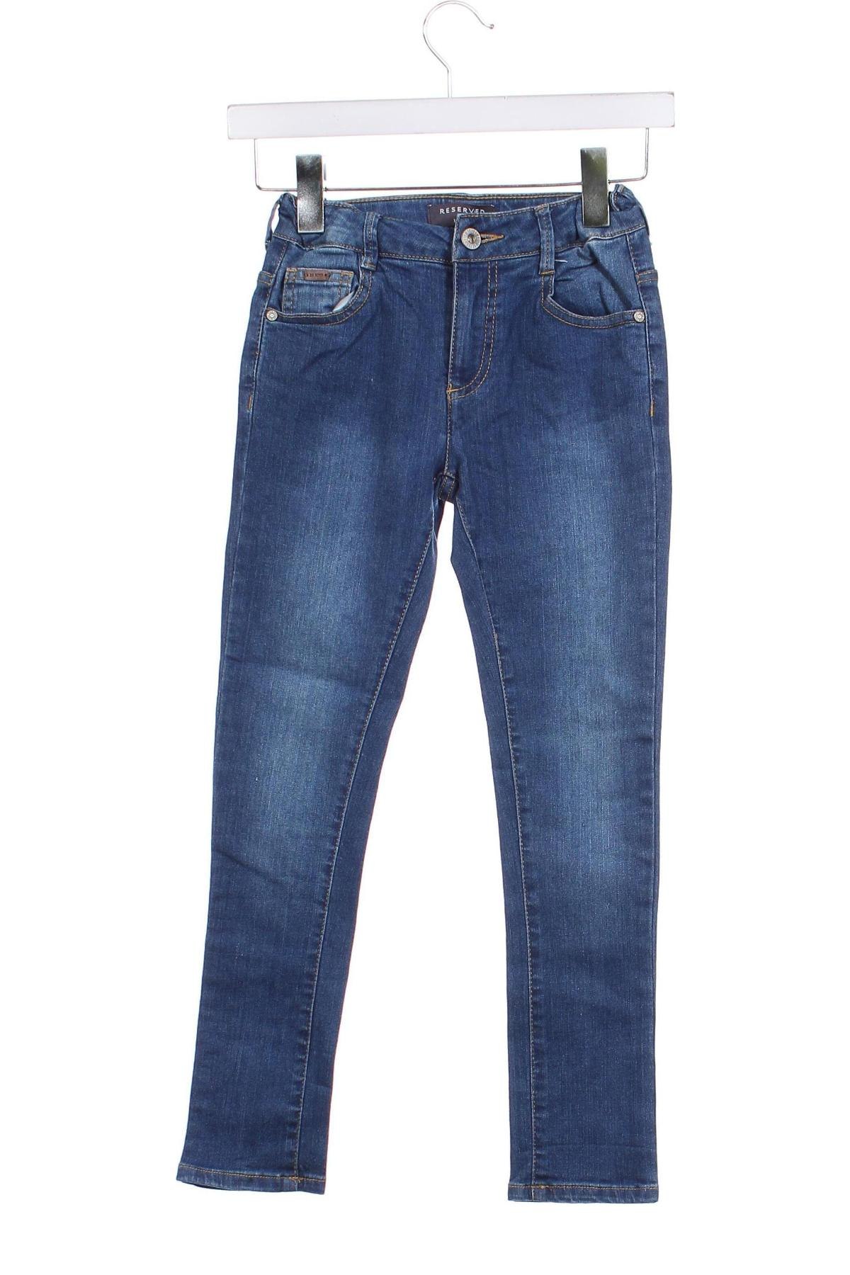 Kinderjeans Reserved, Größe 7-8y/ 128-134 cm, Farbe Blau, Preis € 9,86