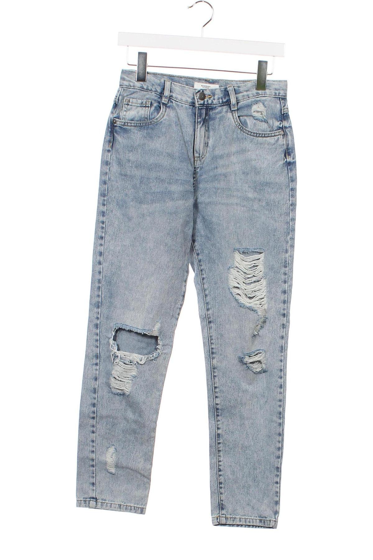 Kinderjeans Reserved, Größe 13-14y/ 164-168 cm, Farbe Blau, Preis € 9,60