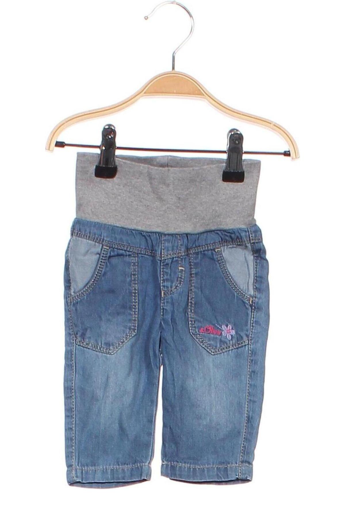 Kinderjeans S.Oliver, Größe 3-6m/ 62-68 cm, Farbe Blau, Preis € 7,37