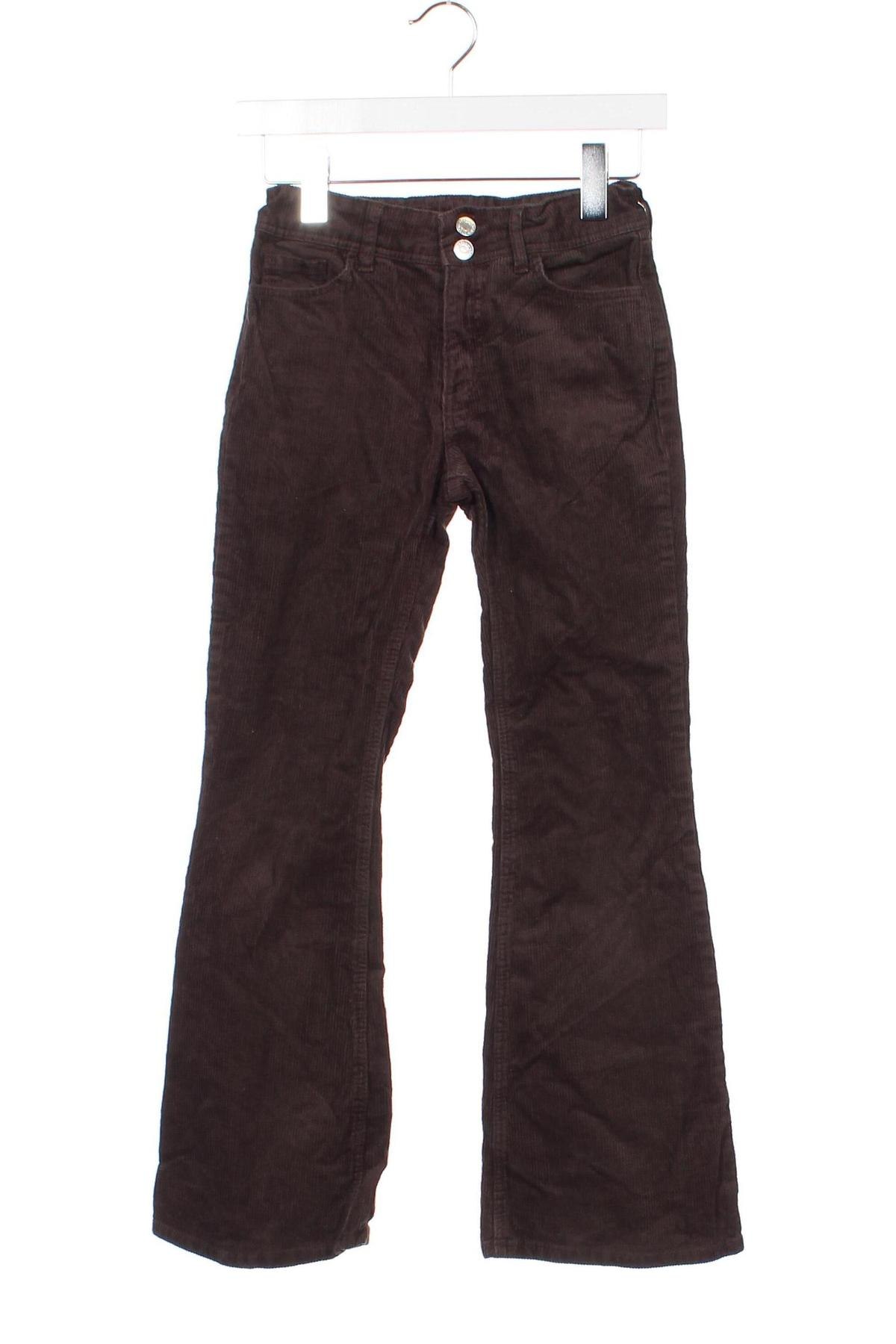 Kinder Cordhose H&M, Größe 10-11y/ 146-152 cm, Farbe Braun, Preis € 6,28