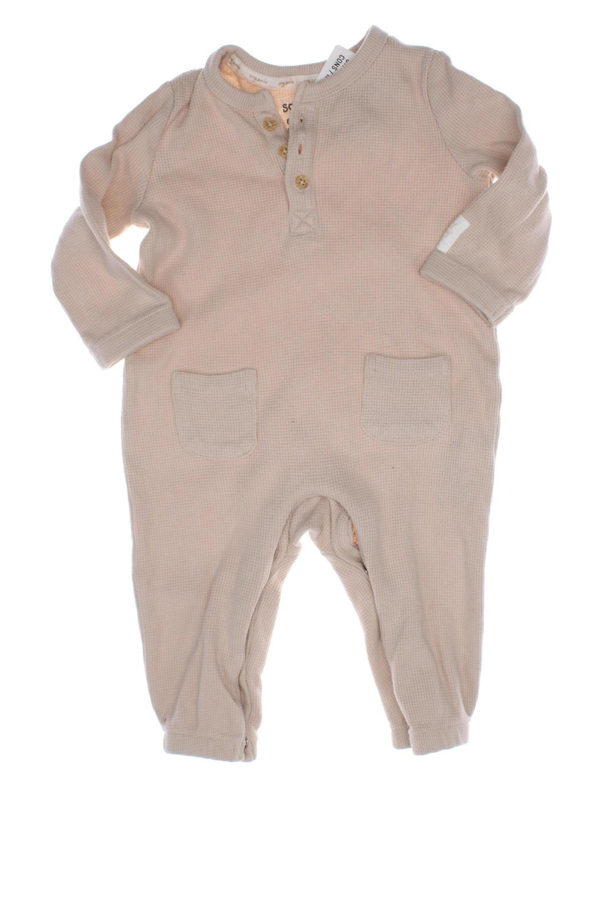 Kinder Overall, Größe 6-9m/ 68-74 cm, Farbe Beige, Preis € 9,86