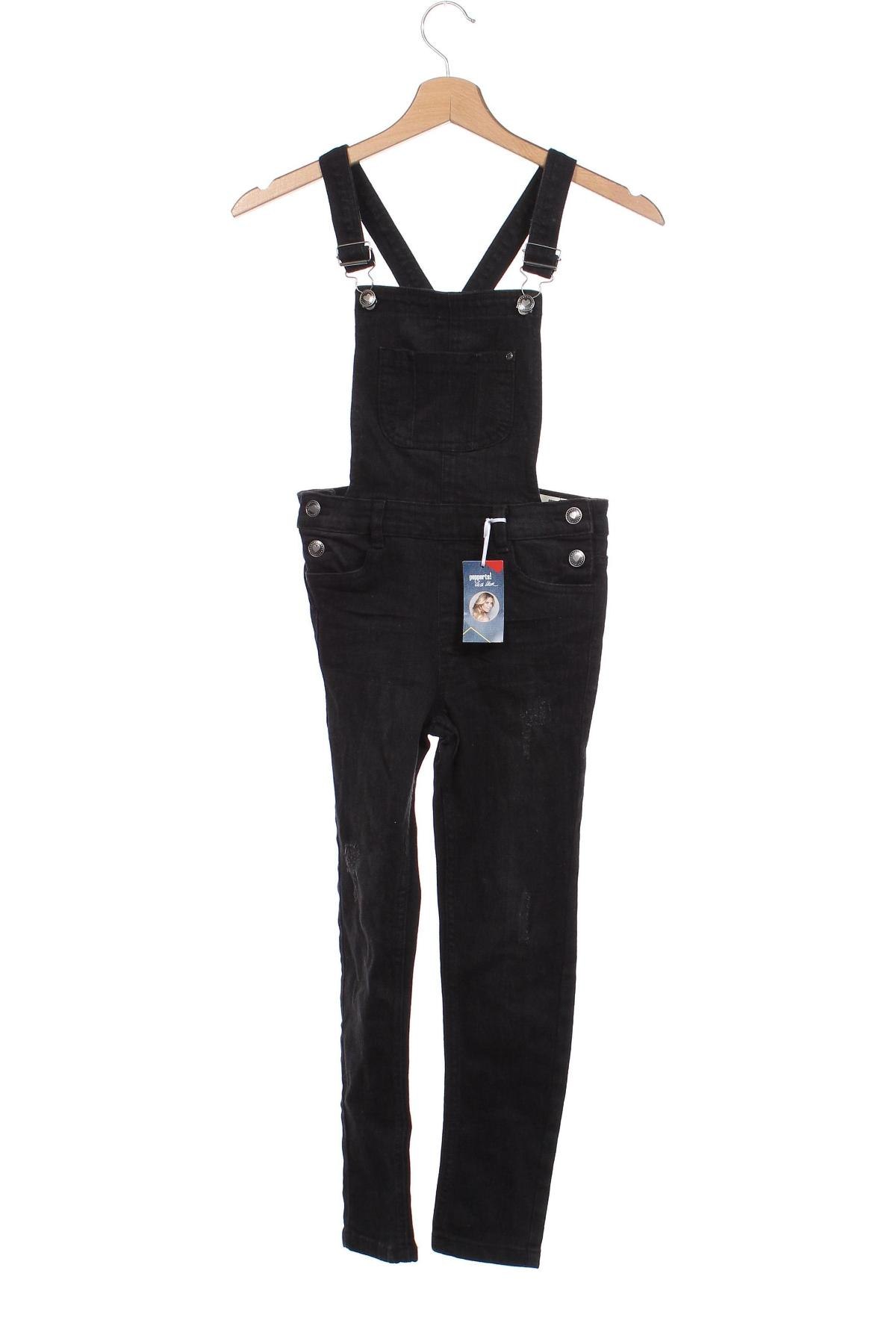 Kinder Overall Pepperts!, Größe 7-8y/ 128-134 cm, Farbe Schwarz, Preis € 6,55