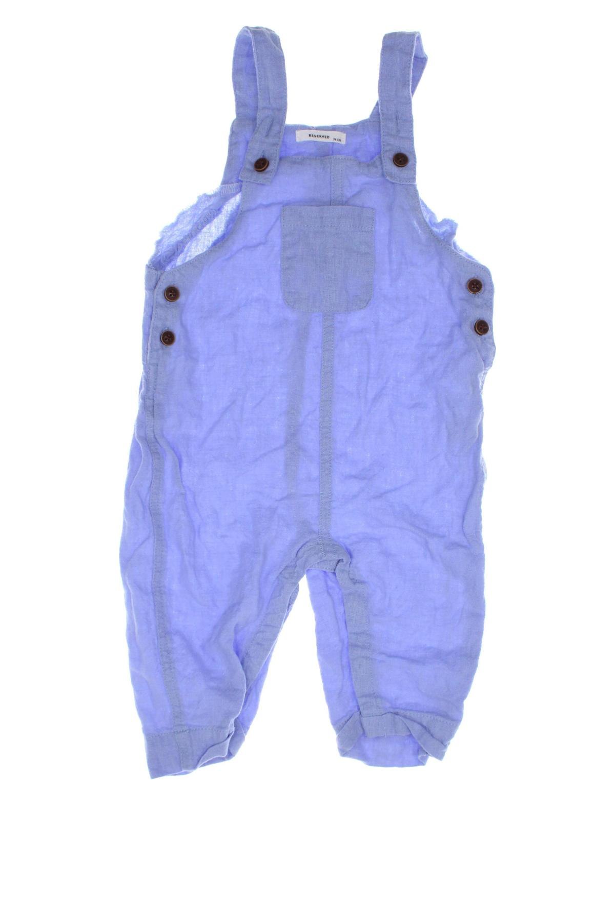 Kinder Overall Reserved, Größe 6-9m/ 68-74 cm, Farbe Blau, Preis 6,68 €