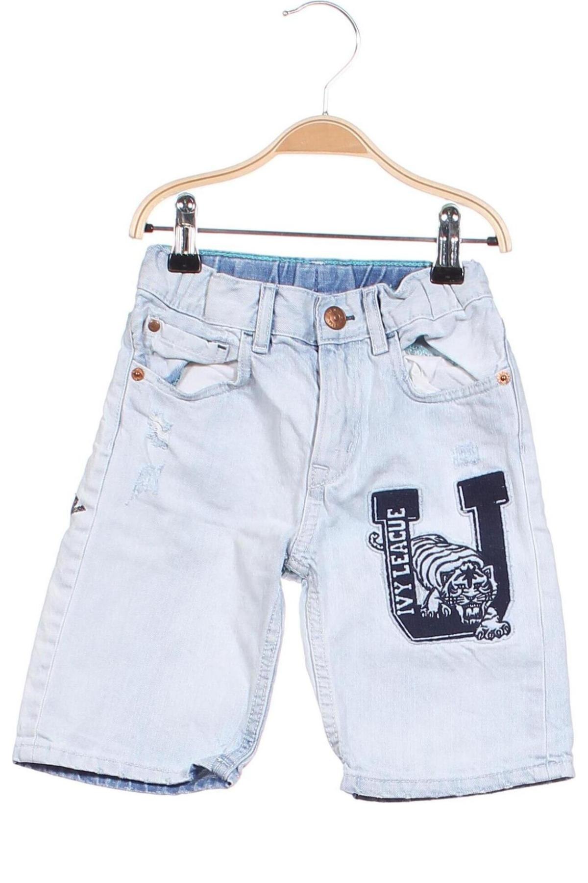 Kinder Shorts H&M, Größe 3-4y/ 104-110 cm, Farbe Blau, Preis € 3,65