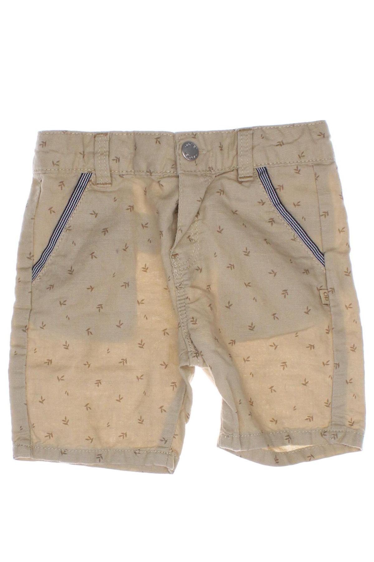 Kinder Shorts Obaibi, Größe 9-12m/ 74-80 cm, Farbe Beige, Preis 3,87 €