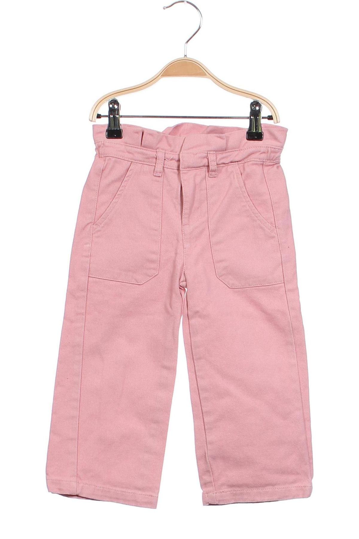 Детски панталон, Размер 18-24m/ 86-98 см, Цвят Розов, Цена 10,02 лв.