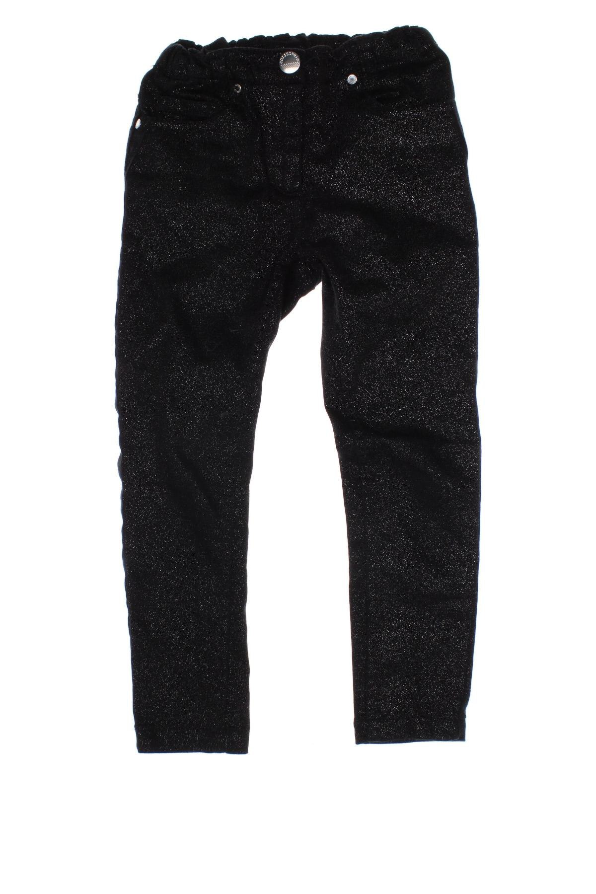 Детски панталон Coccodrillo, Размер 3-4y/ 104-110 см, Цвят Черен, Цена 10,16 лв.
