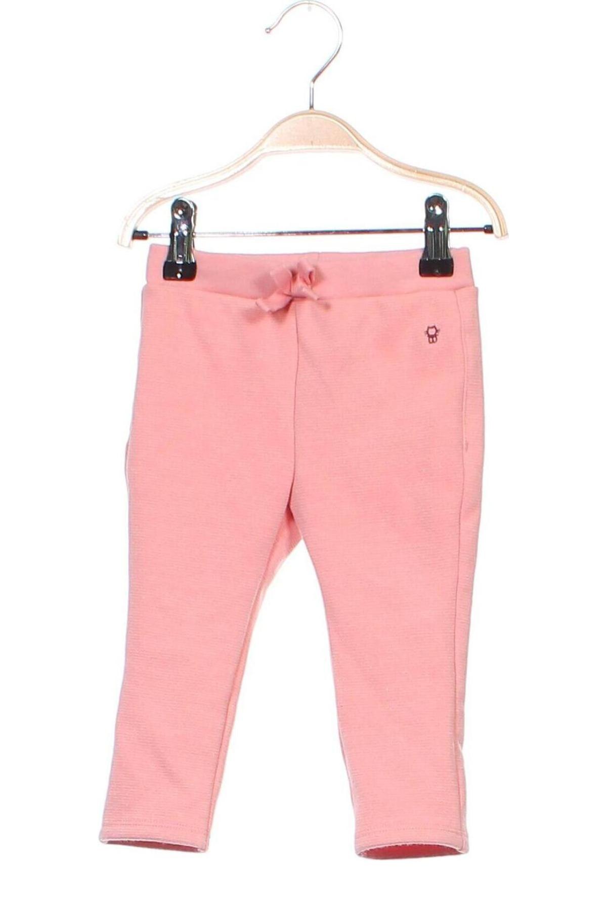Παιδικό παντελόνι Obaibi, Μέγεθος 9-12m/ 74-80 εκ., Χρώμα Ρόζ , Τιμή 10,74 €