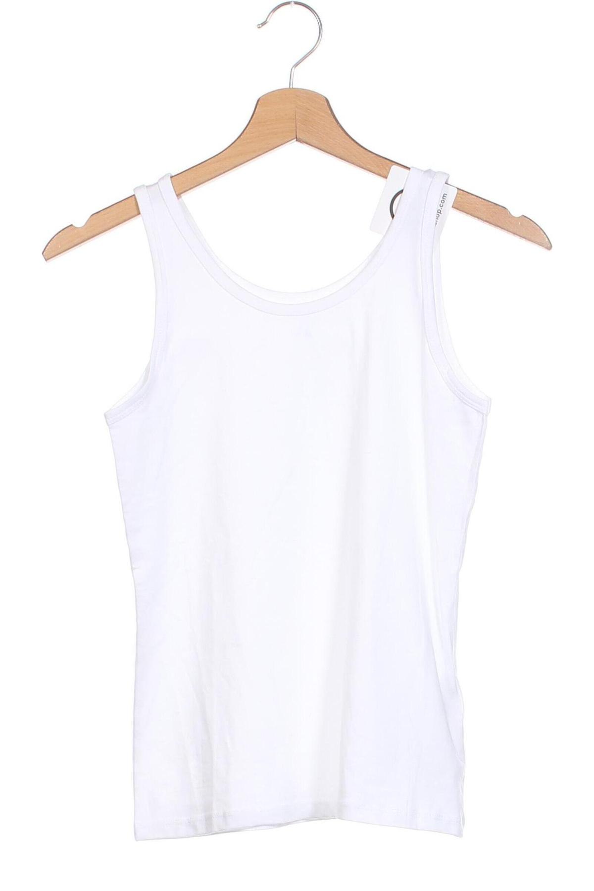 Μπλουζάκι αμάνικο παιδικό Name It, Μέγεθος 10-11y/ 146-152 εκ., Χρώμα Λευκό, Τιμή 3,23 €