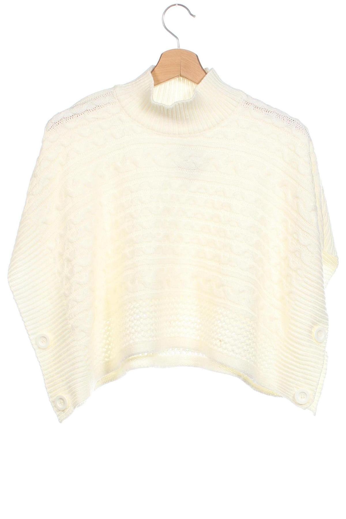 Детски пуловер, Размер 8-9y/ 134-140 см, Цвят Екрю, Цена 8,09 лв.