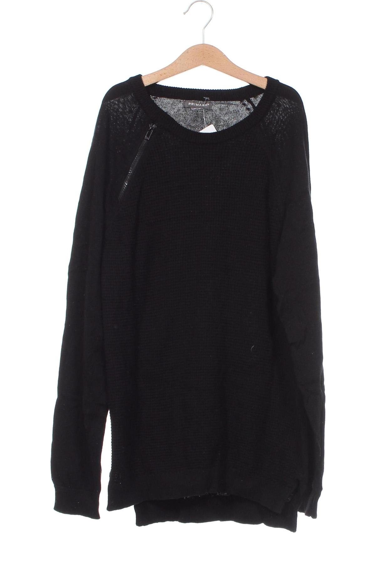 Детски пуловер Primark, Размер 13-14y/ 164-168 см, Цвят Черен, Цена 9,18 лв.