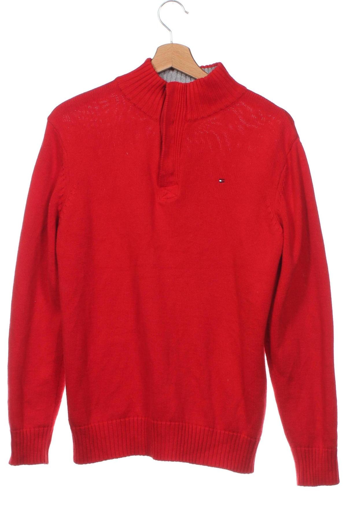 Kinderpullover Tommy Hilfiger, Größe 15-18y/ 170-176 cm, Farbe Rot, Preis 47,32 €