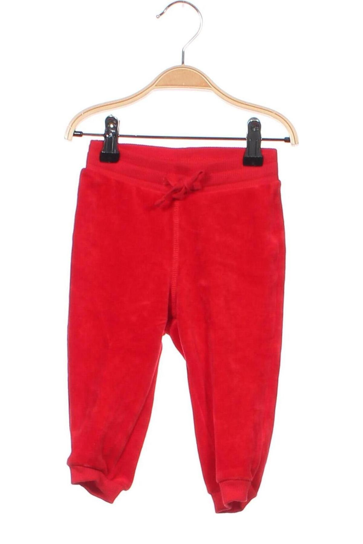 Παιδική κάτω φόρμα H&M, Μέγεθος 9-12m/ 74-80 εκ., Χρώμα Κόκκινο, Τιμή 7,12 €
