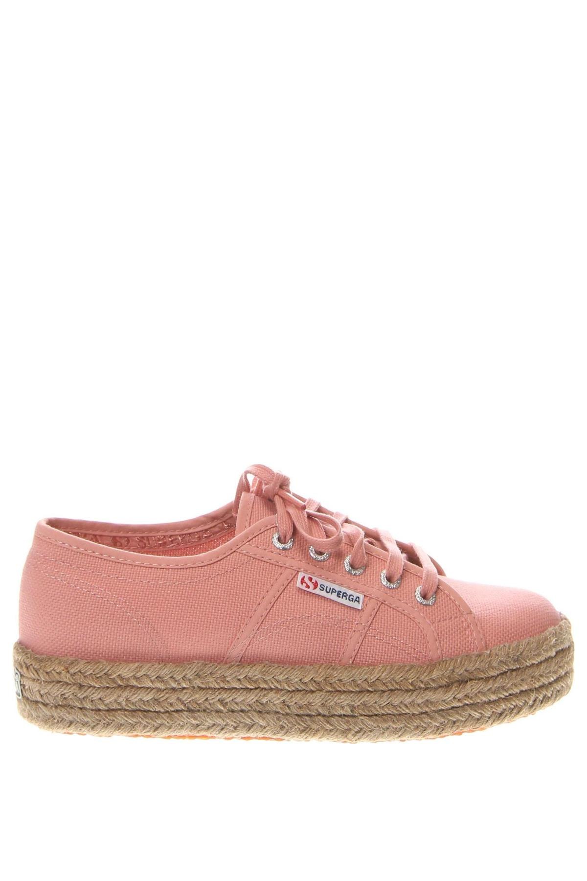 Espadrilky  Superga, Veľkosť 38, Farba Popolavo ružová, Cena  28,86 €