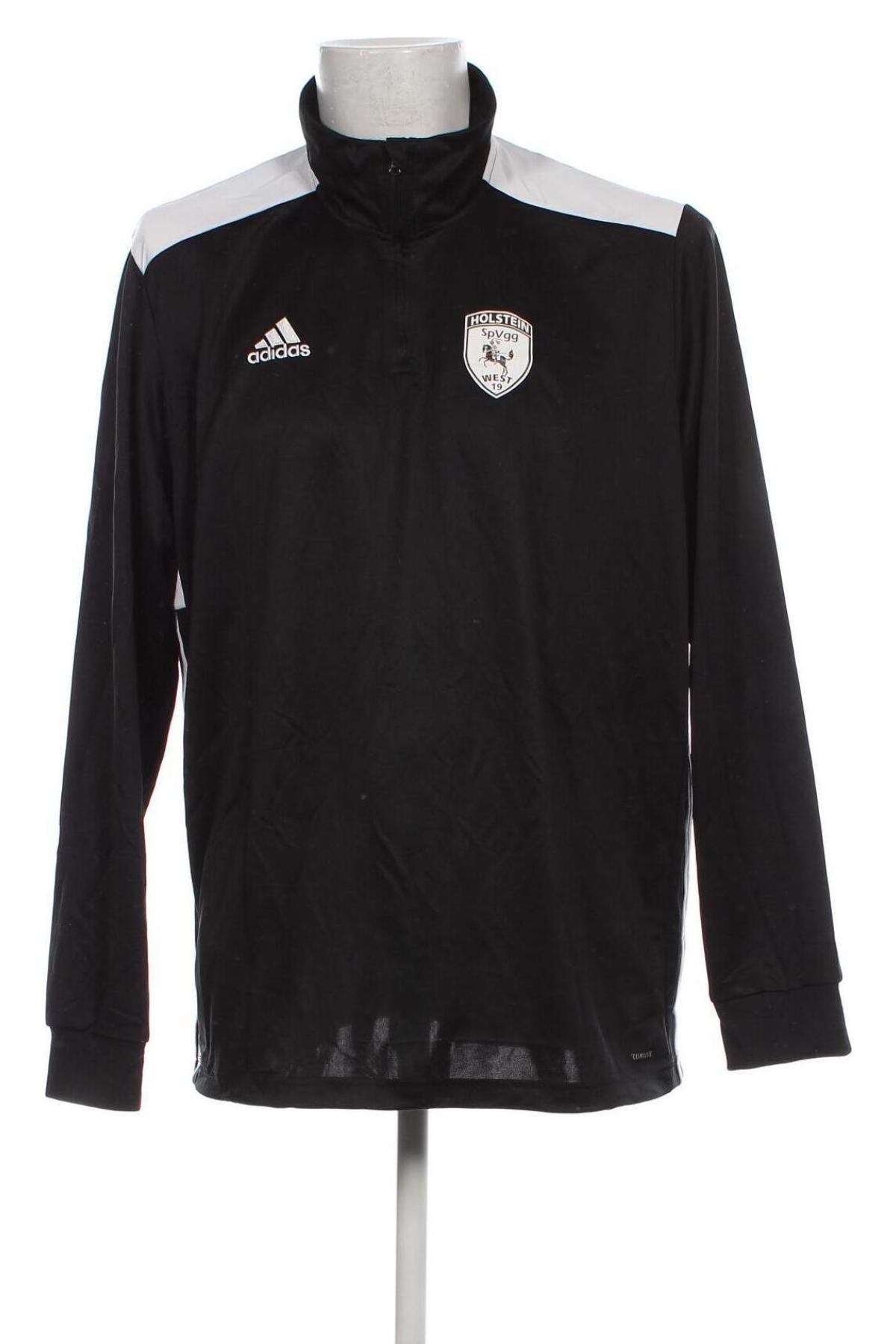 Ανδρική μπλούζα Adidas, Μέγεθος XXL, Χρώμα Μαύρο, Τιμή 12,62 €