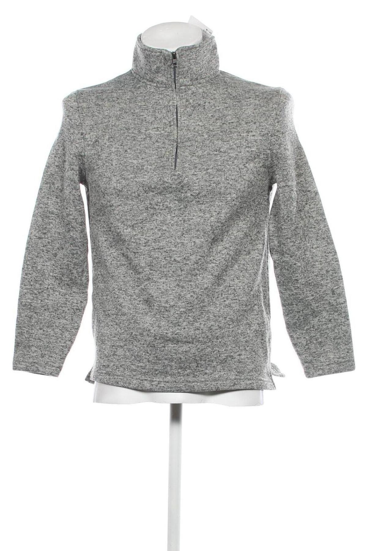 Ανδρική μπλούζα Beverly Hills Polo Club, Μέγεθος S, Χρώμα Γκρί, Τιμή 5,68 €