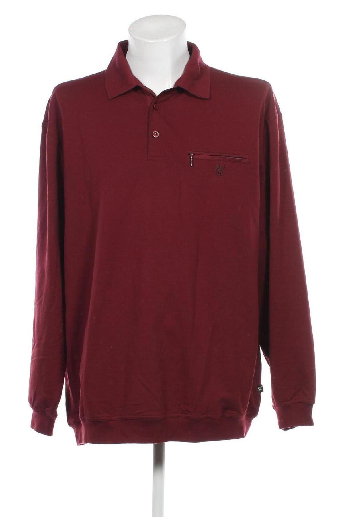 Herren Shirt Hajo, Größe 3XL, Farbe Rot, Preis 15,97 €