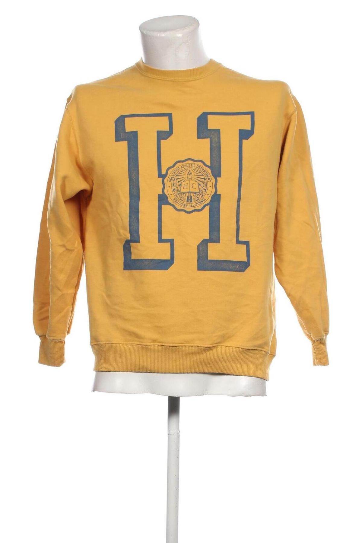 Herren Shirt Hollister, Größe S, Farbe Gelb, Preis 10,33 €