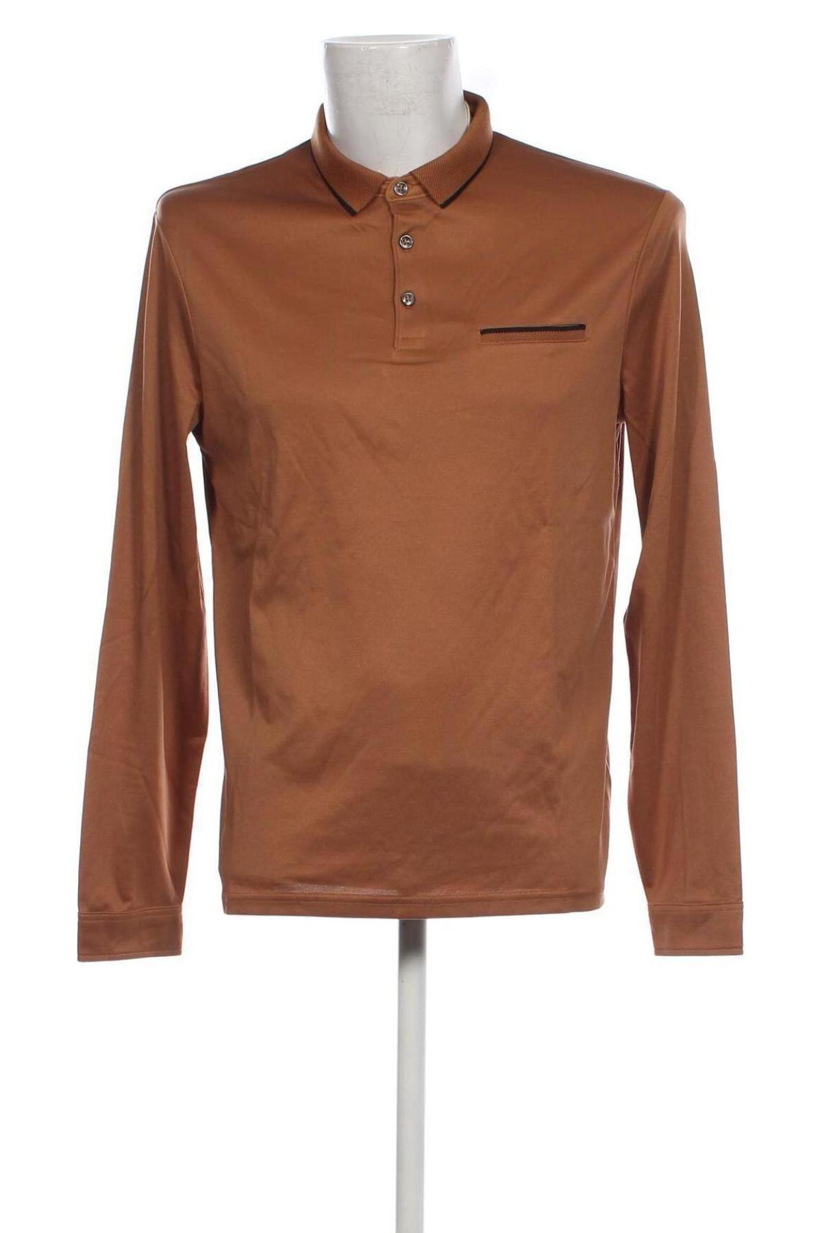Мъжка блуза Jules, Размер L, Цвят Кафяв, Цена 10,23 лв.