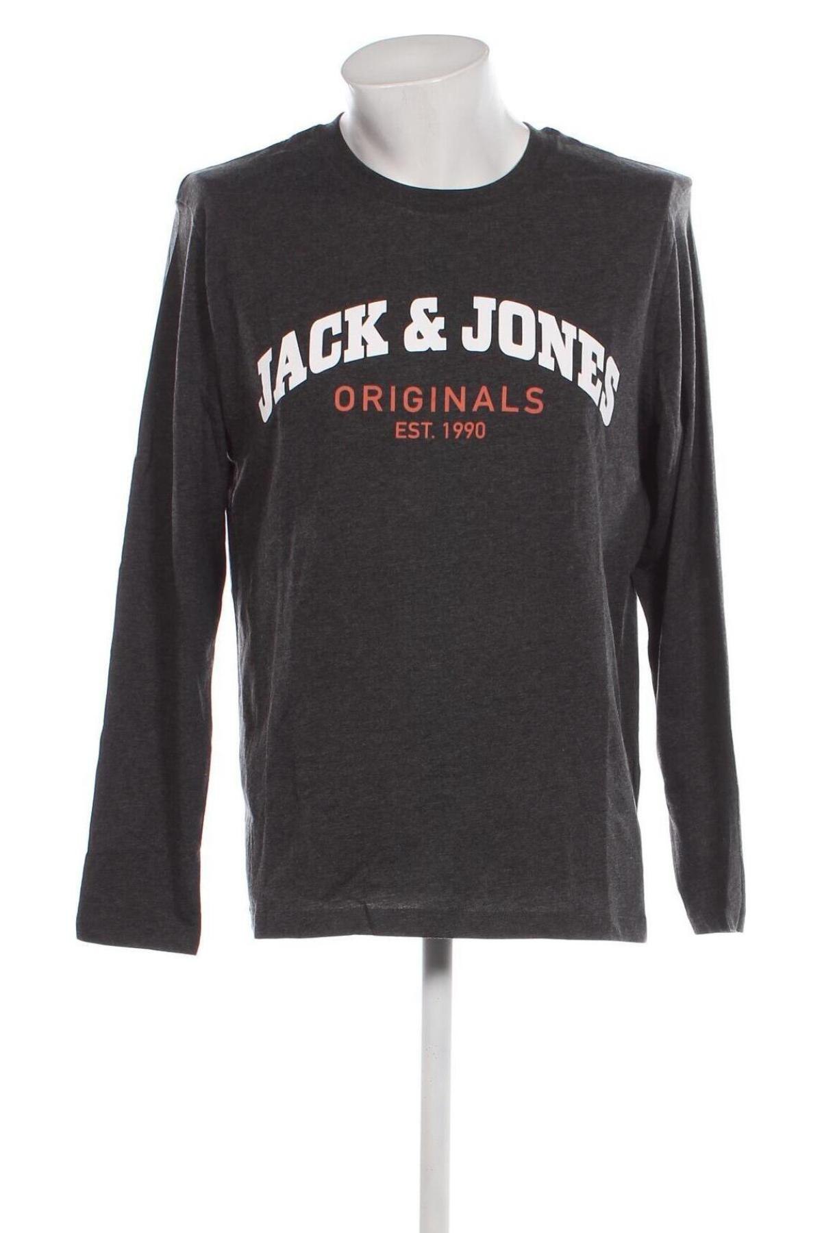 Herren Shirt Originals By Jack & Jones, Größe XL, Farbe Grau, Preis € 7,82