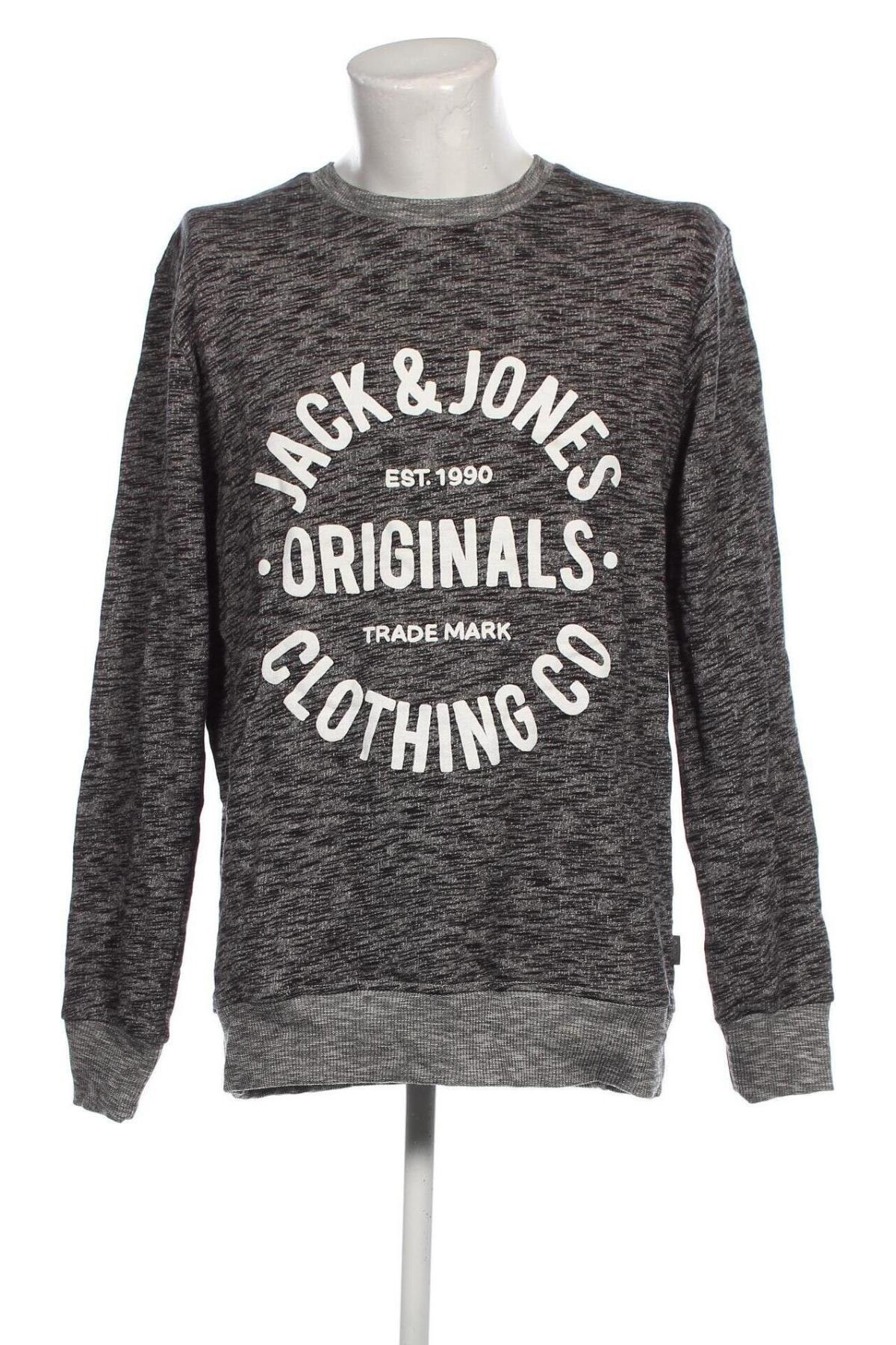 Ανδρική μπλούζα Originals By Jack & Jones, Μέγεθος XL, Χρώμα Μαύρο, Τιμή 9,39 €