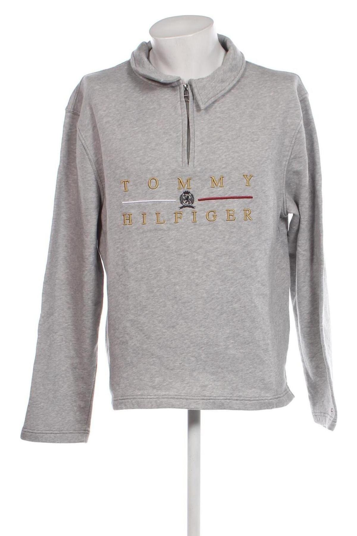 Bluză de bărbați Tommy Hilfiger, Mărime XL, Culoare Gri, Preț 223,68 Lei