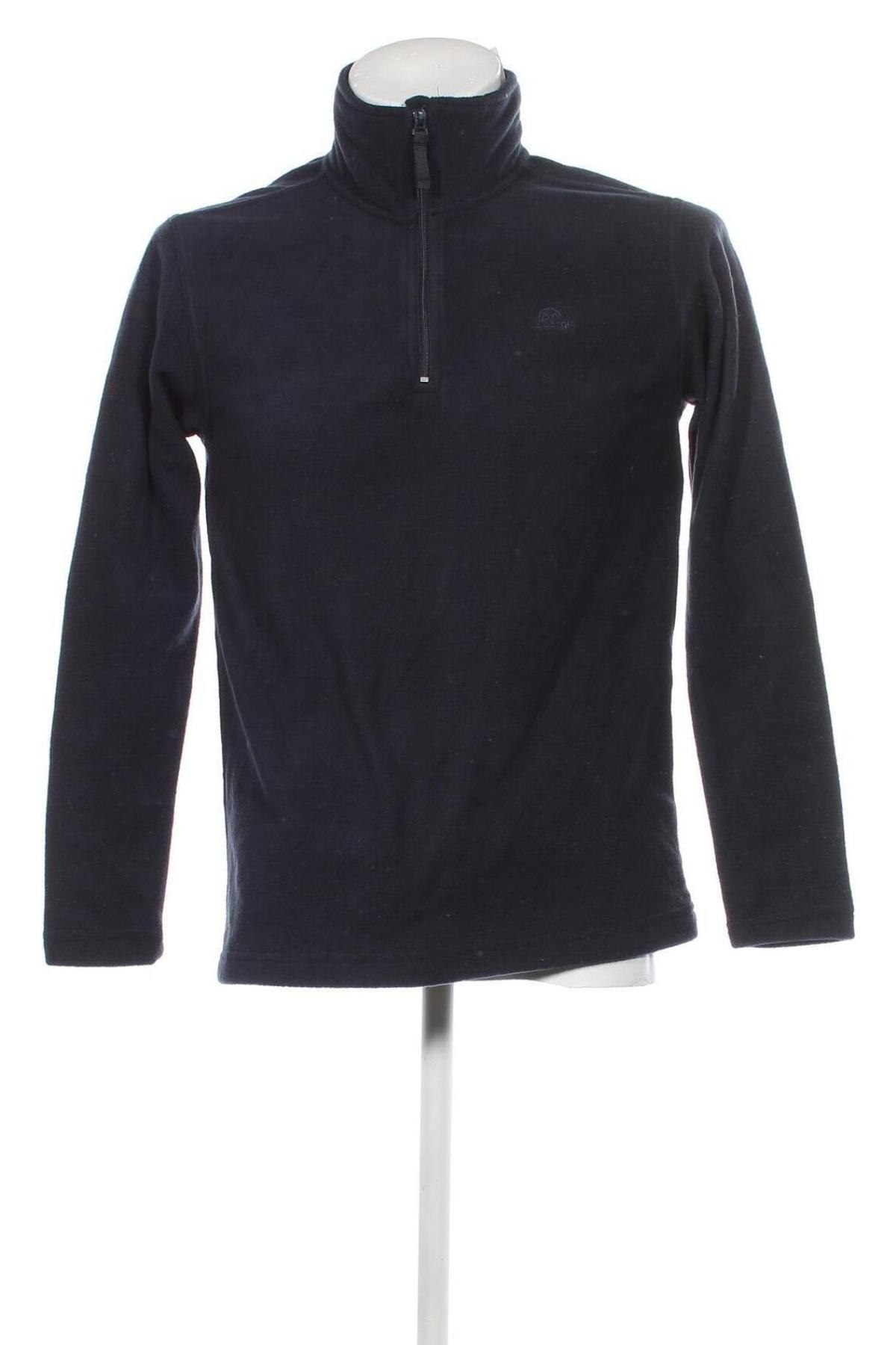 Herren Fleece Shirt Identic, Größe S, Farbe Blau, Preis € 6,47