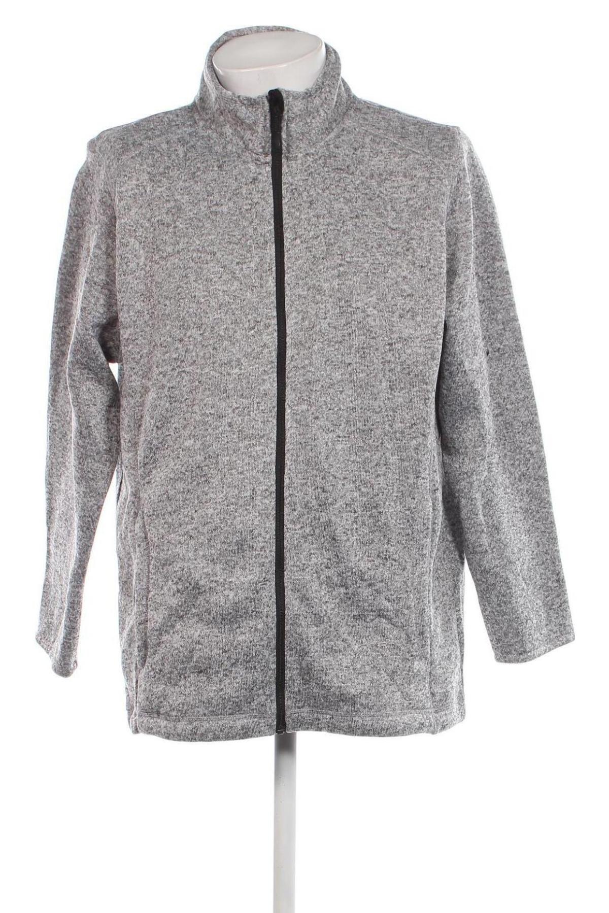 Herren Fleece Shirt Livergy, Größe XL, Farbe Grau, Preis € 16,01
