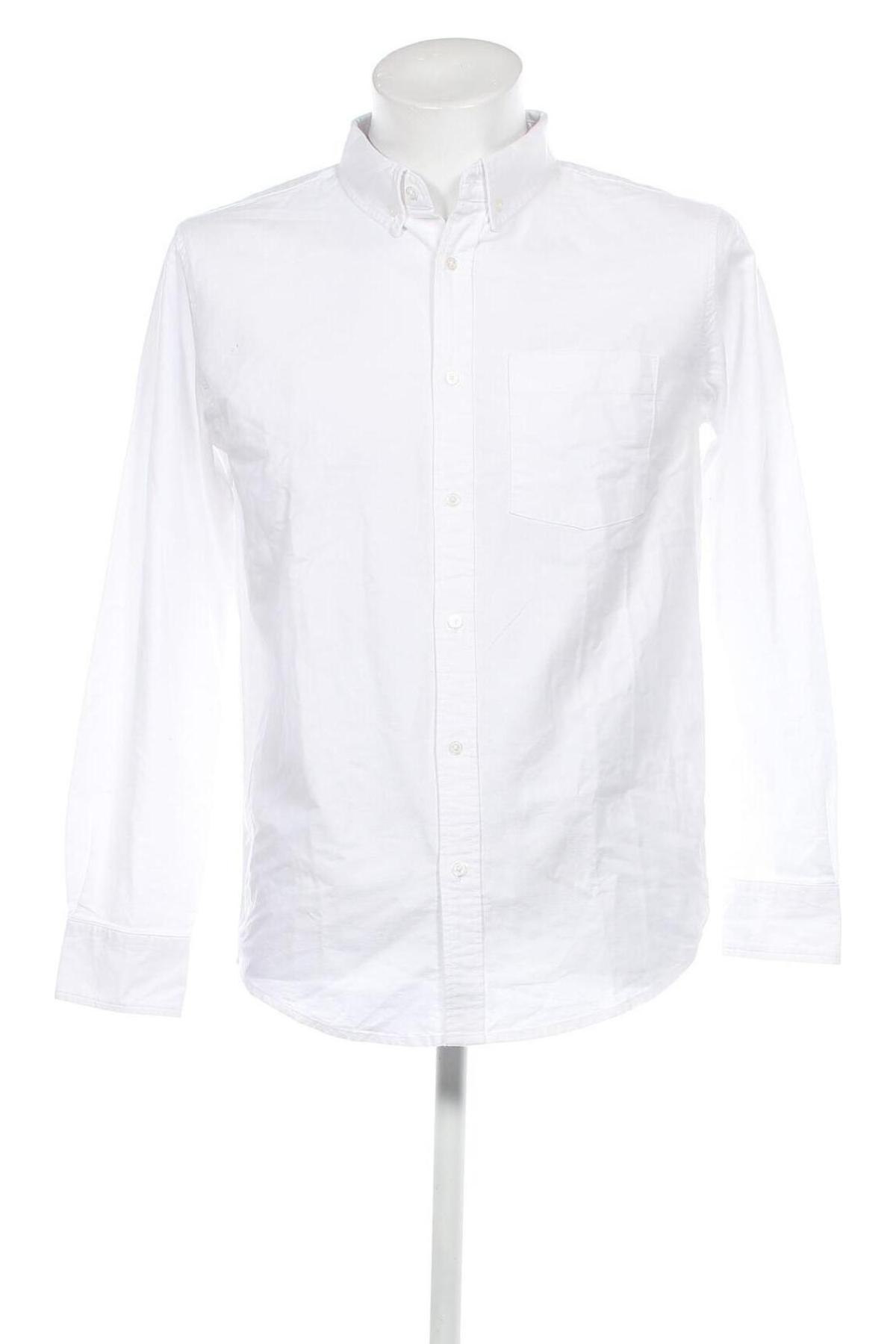 Ανδρικό πουκάμισο Aeropostale, Μέγεθος M, Χρώμα Λευκό, Τιμή 13,04 €