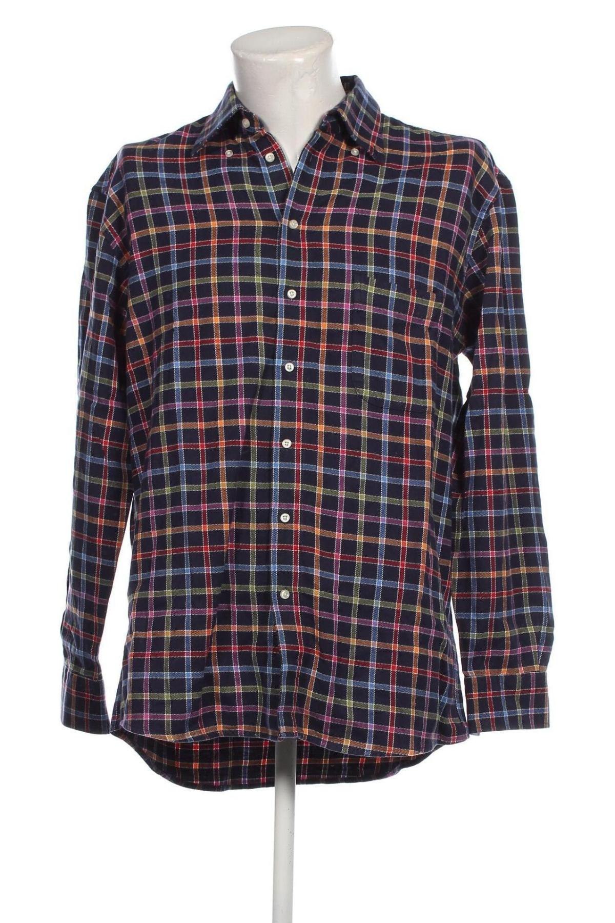Мъжка риза Alba Moda, Размер L, Цвят Многоцветен, Цена 34,00 лв.