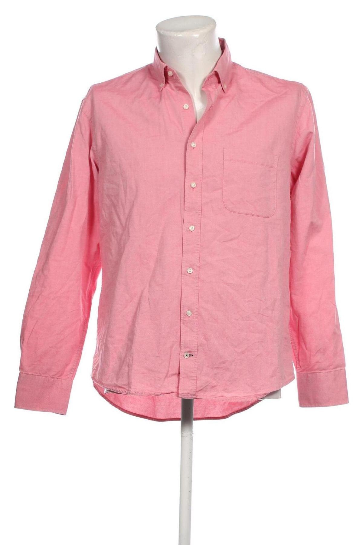 Herrenhemd Andrew James, Größe L, Farbe Rosa, Preis € 14,54
