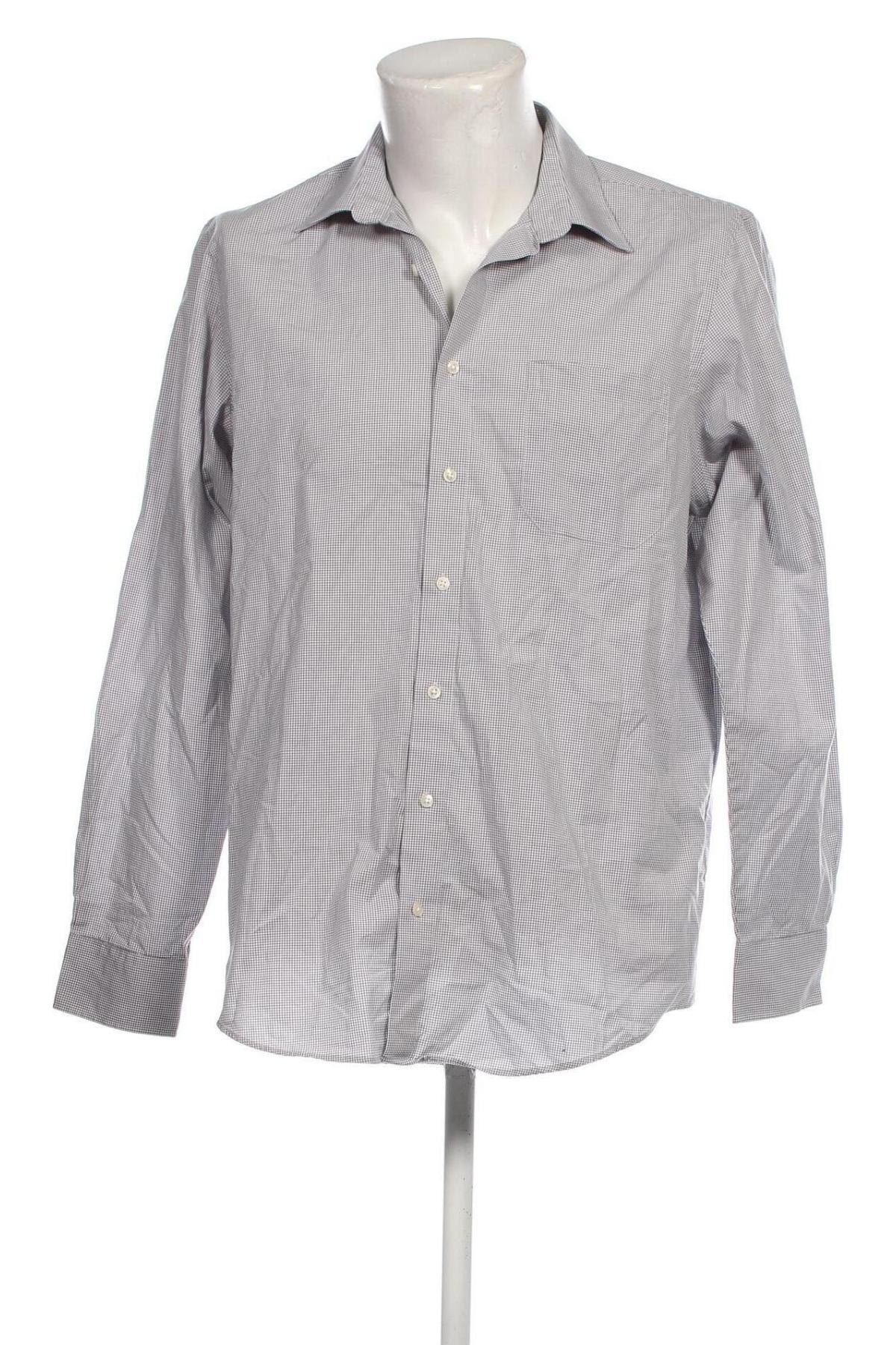 Herrenhemd Canda, Größe L, Farbe Grau, Preis 4,44 €