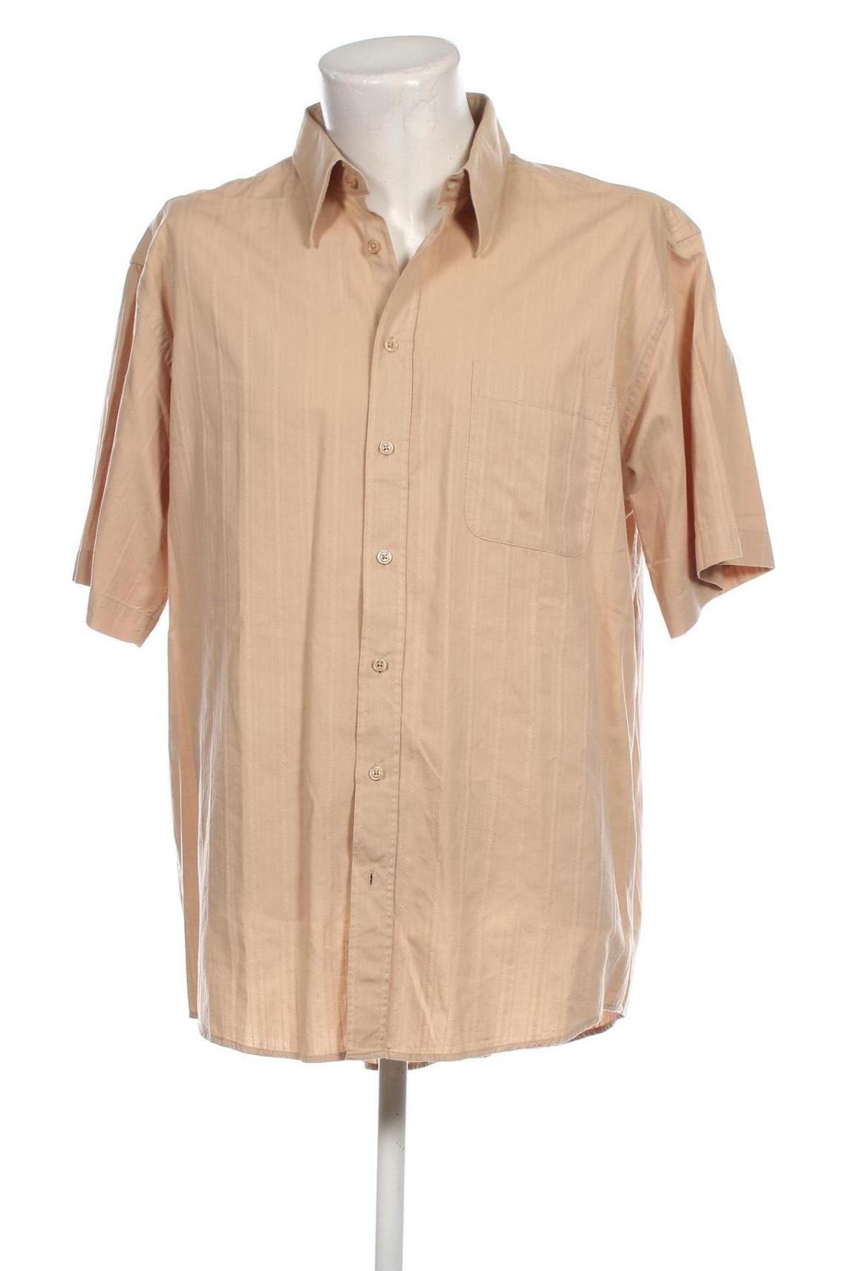 Herrenhemd Casual Clothes Company, Größe XXL, Farbe Beige, Preis € 16,25