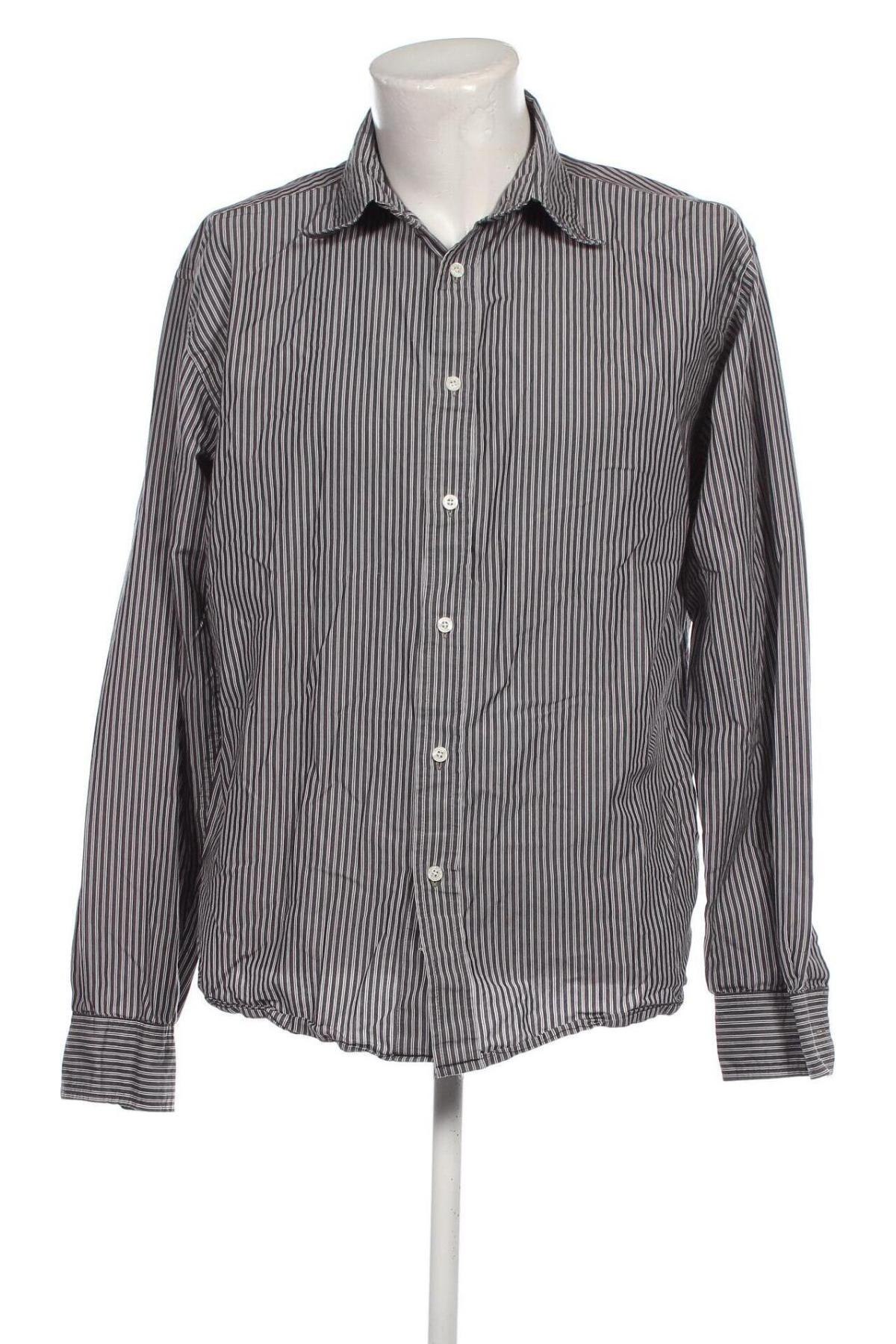 Ανδρικό πουκάμισο Code x Mode, Μέγεθος XXL, Χρώμα Γκρί, Τιμή 6,08 €