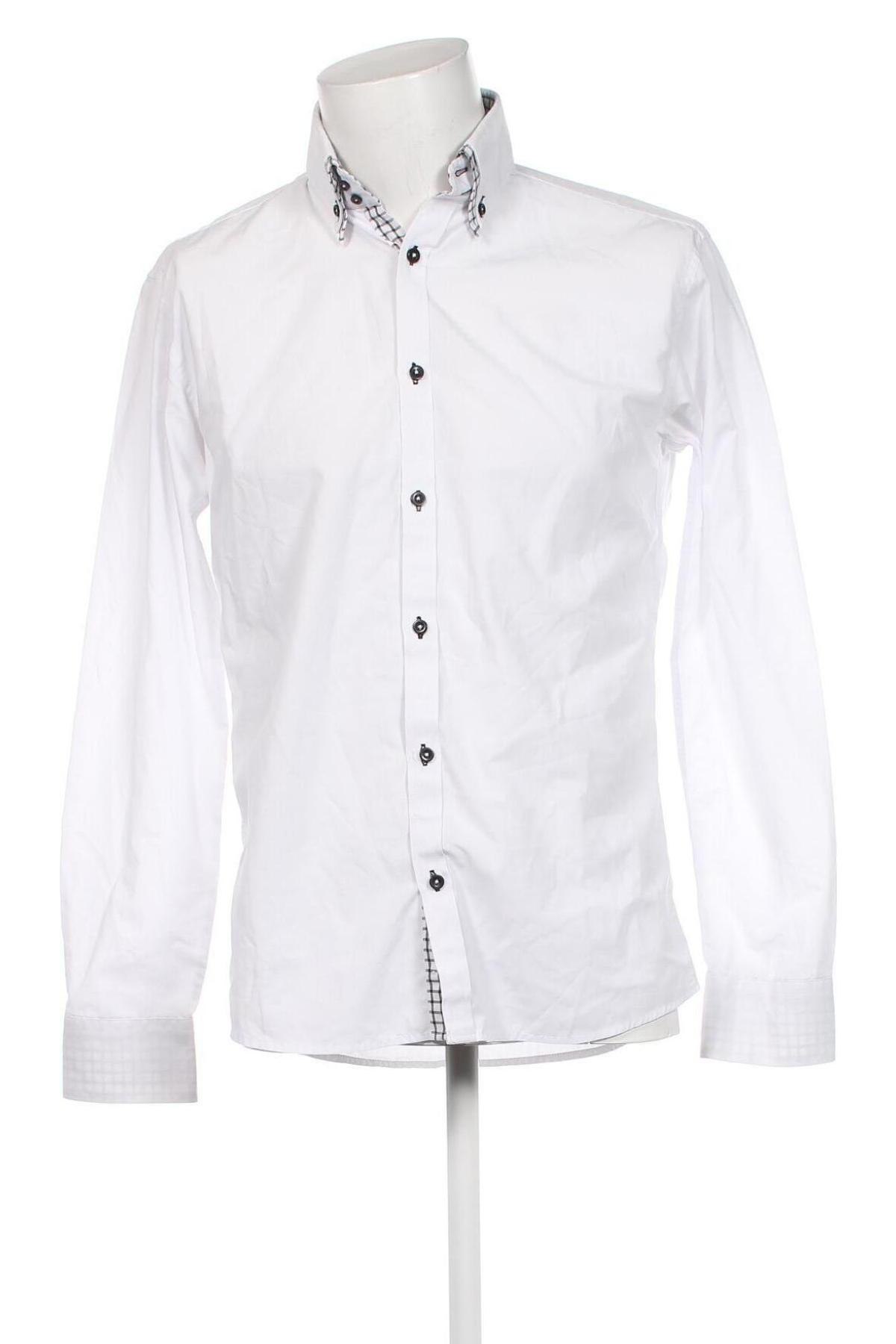 Herrenhemd Duke Of Dunkan, Größe M, Farbe Weiß, Preis 23,90 €