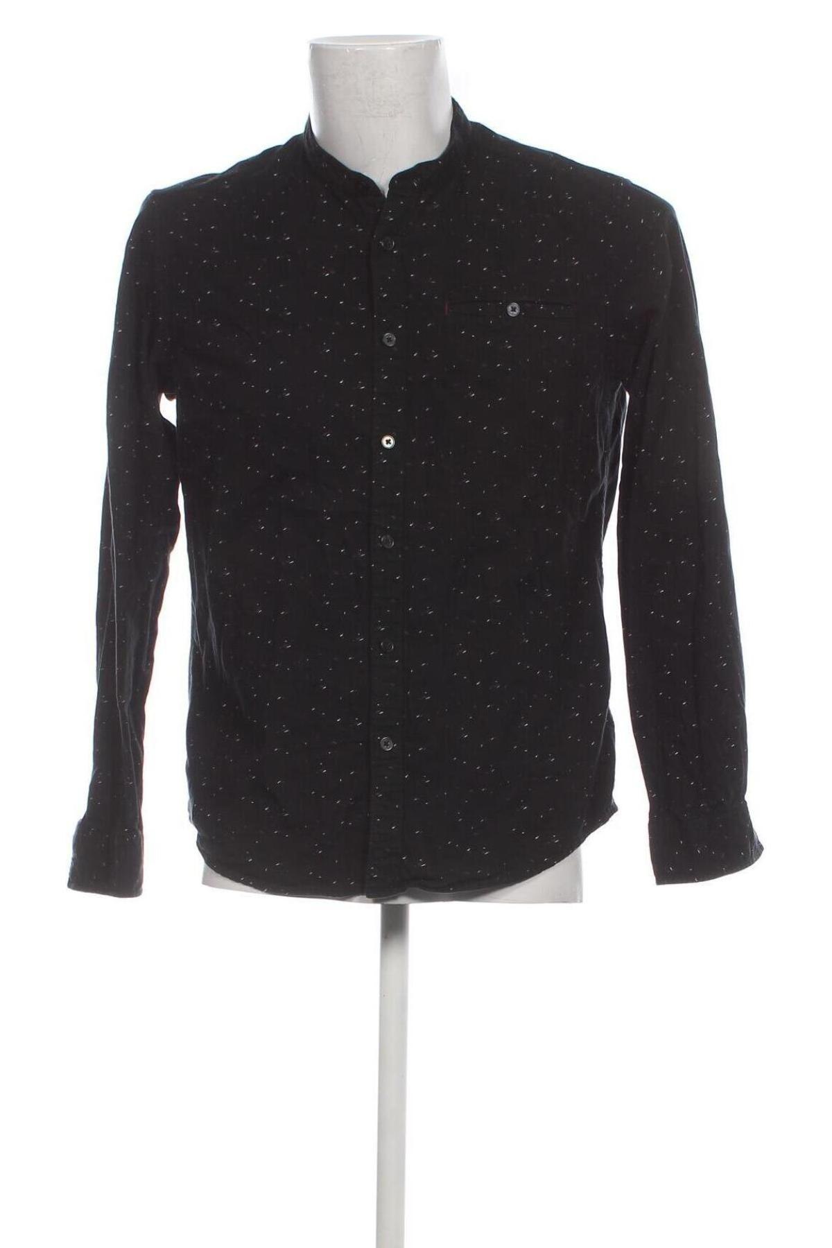 Ανδρικό πουκάμισο Edc By Esprit, Μέγεθος M, Χρώμα Μαύρο, Τιμή 10,54 €