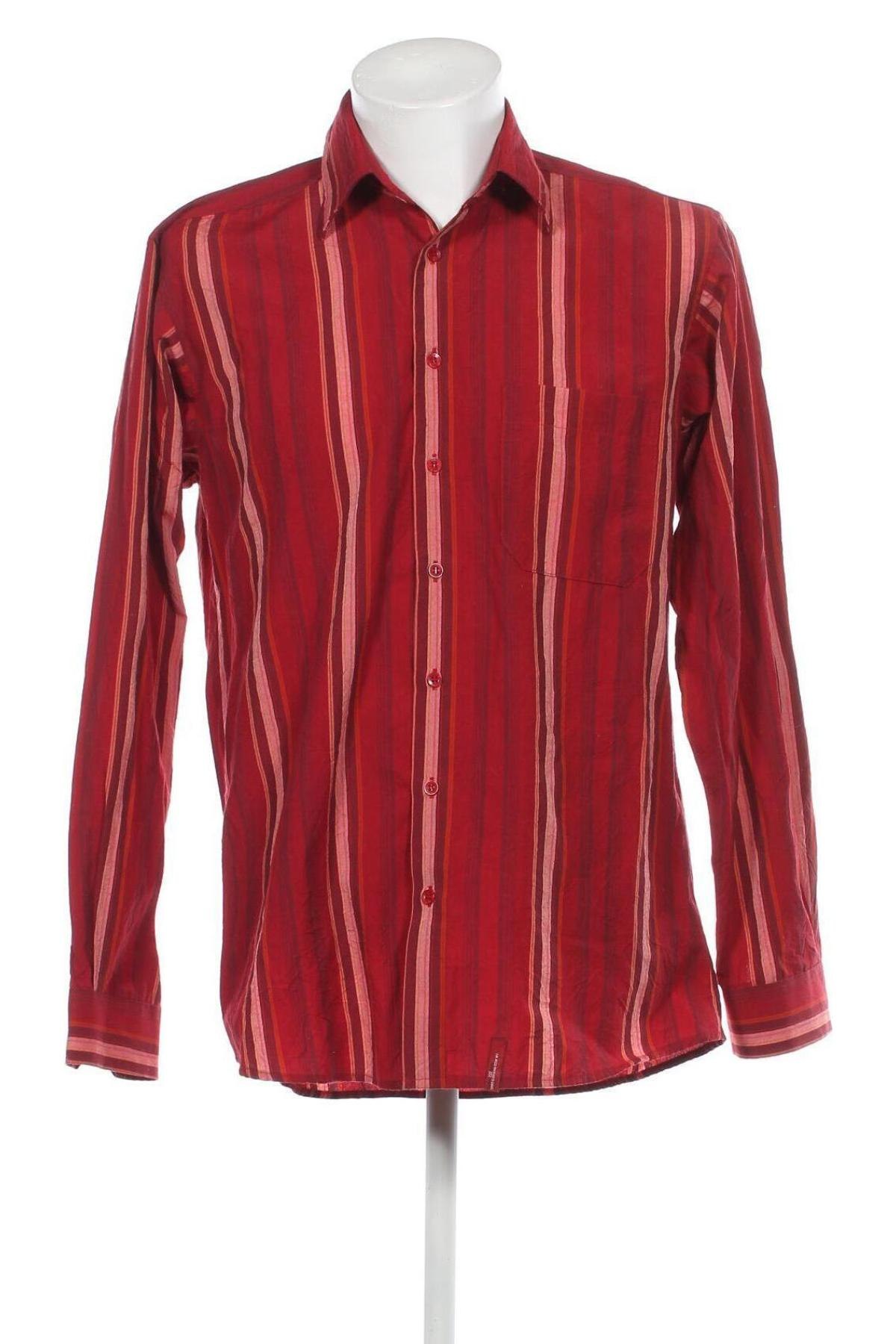 Herrenhemd Engbers, Größe M, Farbe Rot, Preis 10,72 €