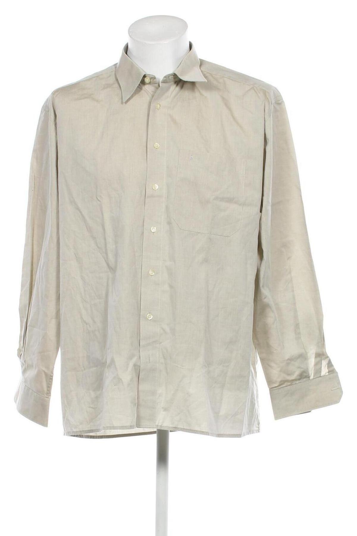 Herrenhemd Eterna, Größe XL, Farbe Beige, Preis € 14,54