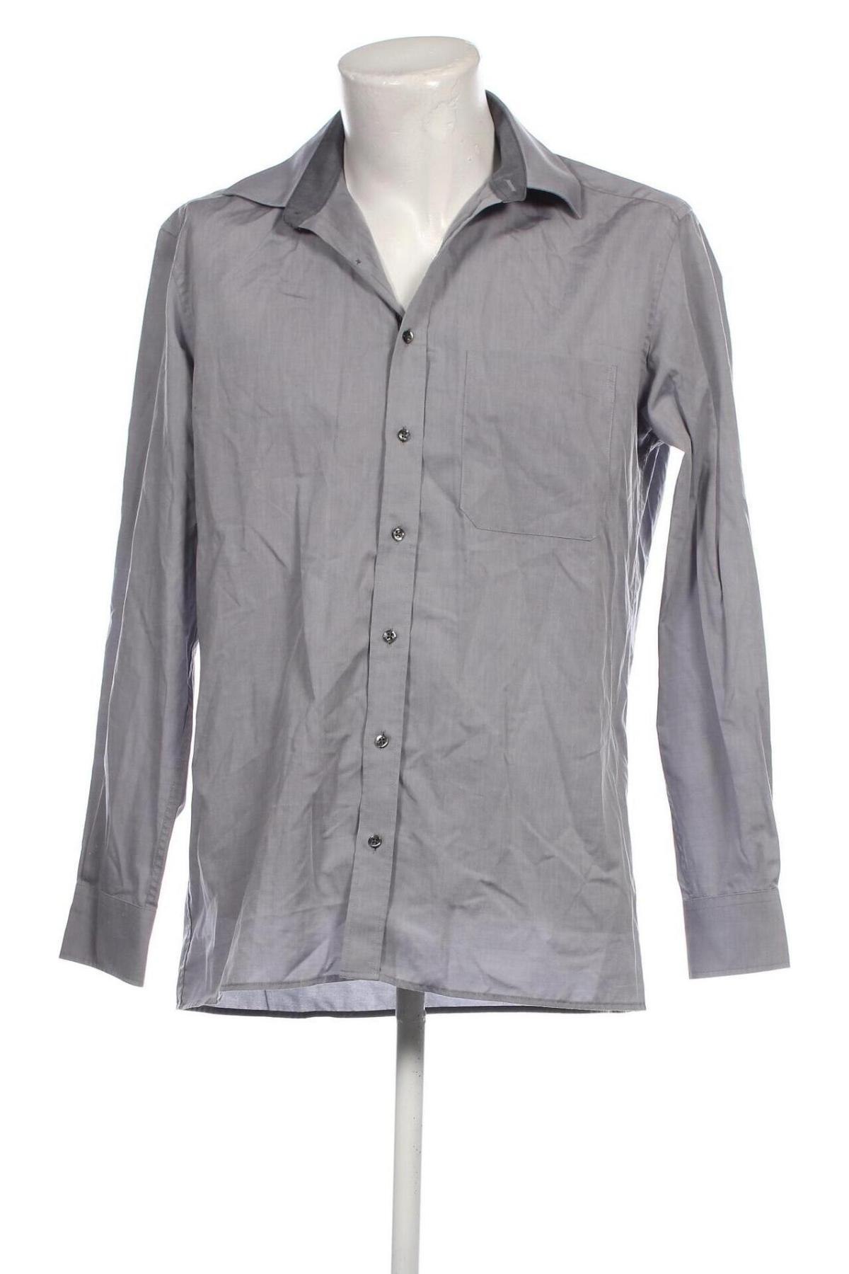 Herrenhemd Eterna, Größe M, Farbe Grau, Preis € 38,27