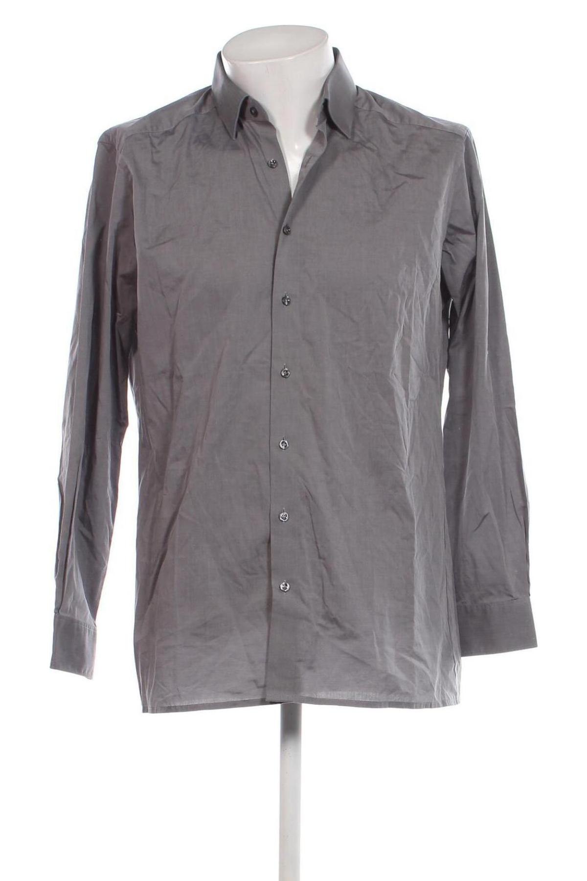 Ανδρικό πουκάμισο Finshley&Harding, Μέγεθος XL, Χρώμα Γκρί, Τιμή 8,41 €