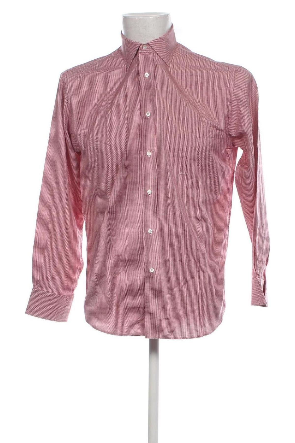 Herrenhemd Grigio Perla, Größe M, Farbe Rot, Preis 20,47 €